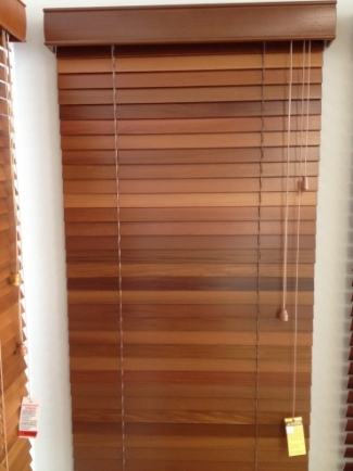 Cedar Venetian blinds
